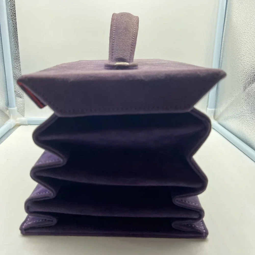 HESTER VAN EEGHEN women’s purple accordion limited edition purse from Amsterdam - Picture 3 of 16
